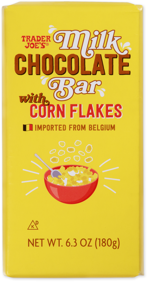 Milk Chocolate Bar with Corn Flakes