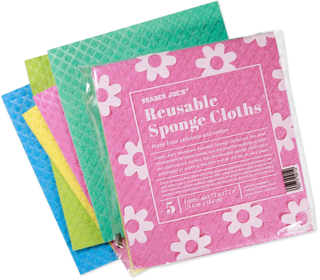 Reusable Sponge Cloths