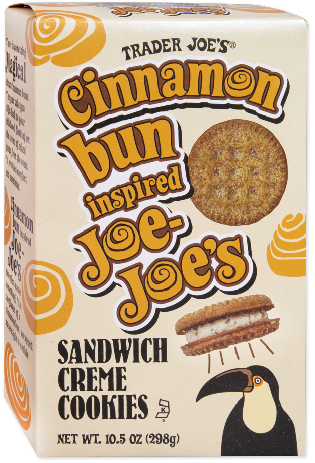 Cinnamon Bun Inspired Joe-Joe's Sandwich Creme Cookies