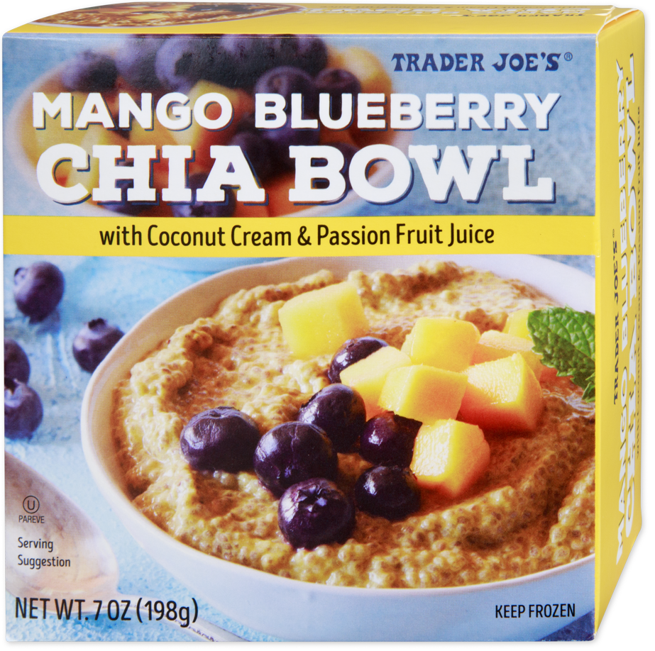 Mango Blueberry Chia Bowl