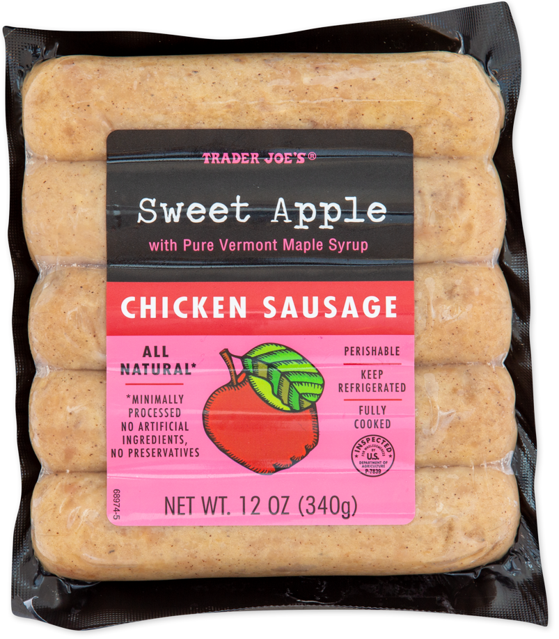 Sweet Apple Chicken Sausage