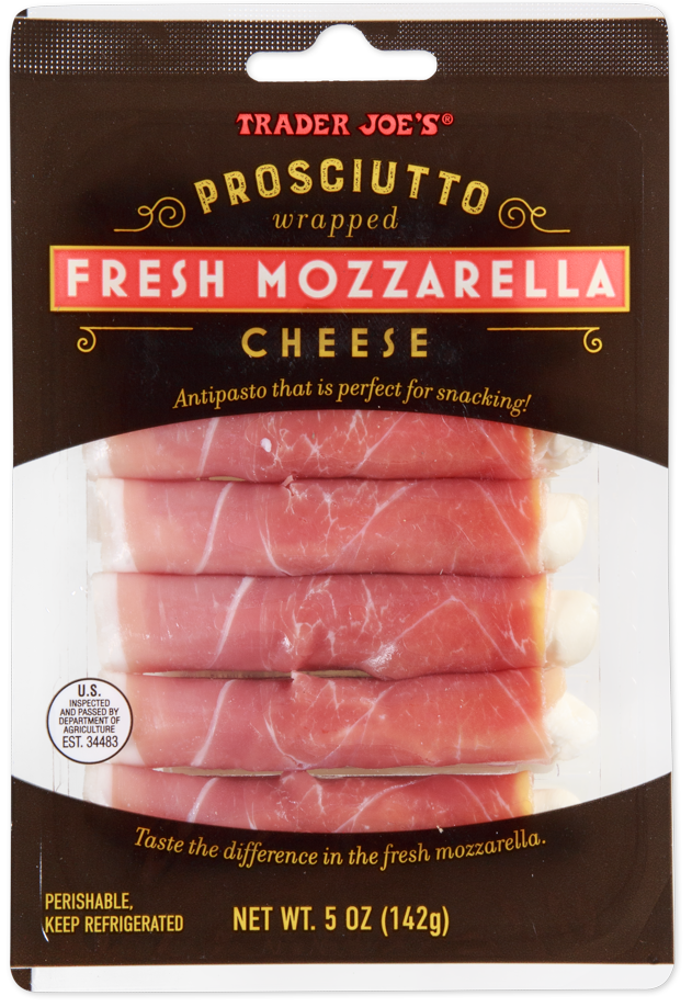 Prosciutto Wrapped Fresh Mozzarella Cheese