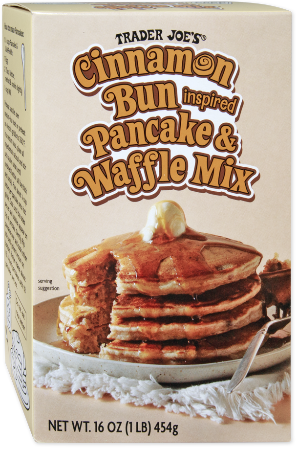 Cinnamon Bun Inspired Pancake & Waffle Mix