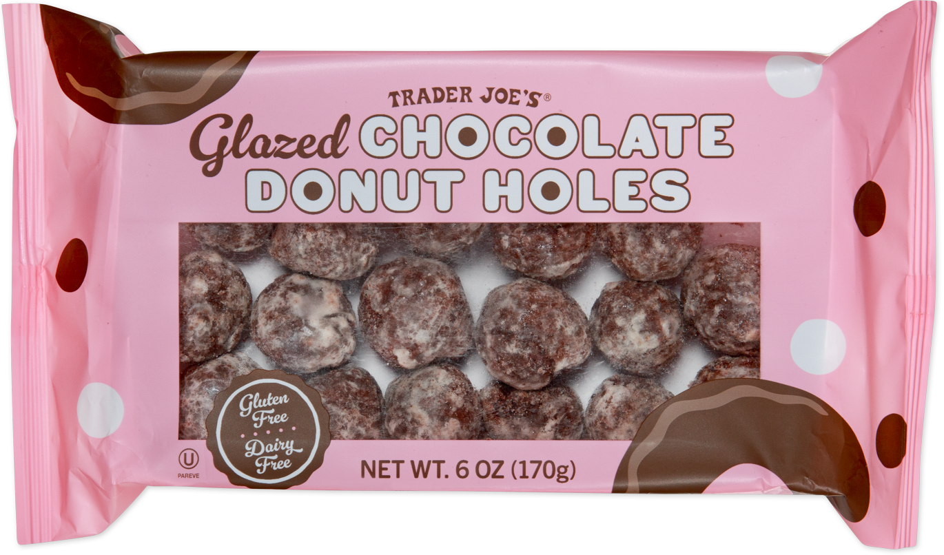 Glazed Chocolate Donut Holes