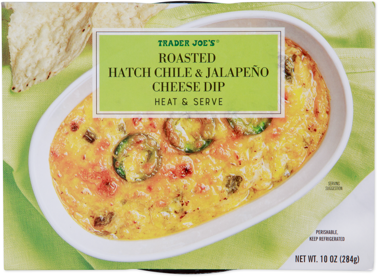 Roasted Hatch Chile & Jalapeño Cheese Dip