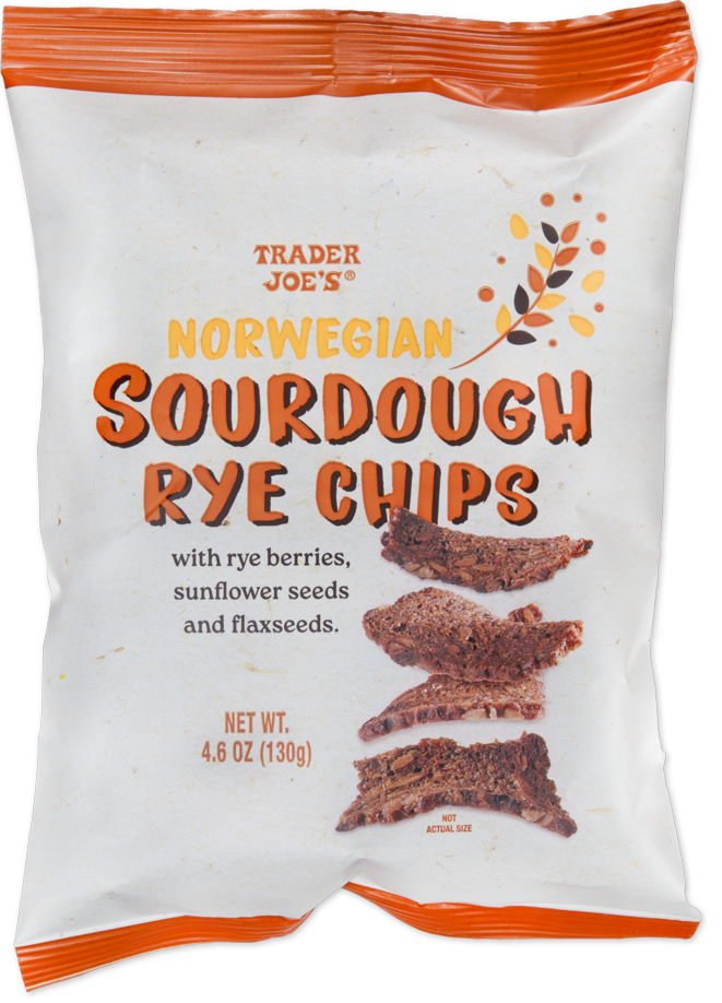 Norwegian Sourdough Rye Chips