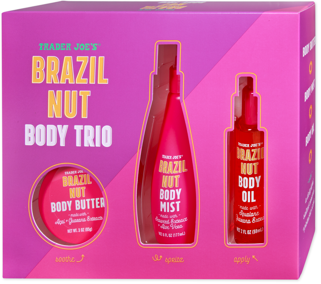 Brazil Nut Body Trio