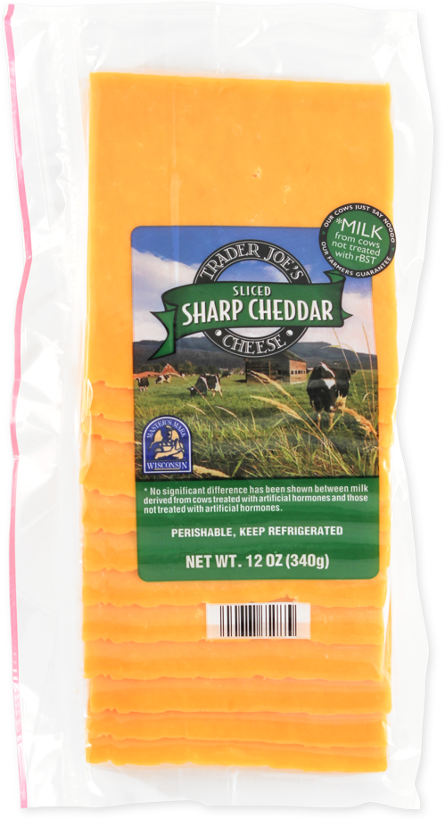 Sliced Sharp Cheddar Cheese