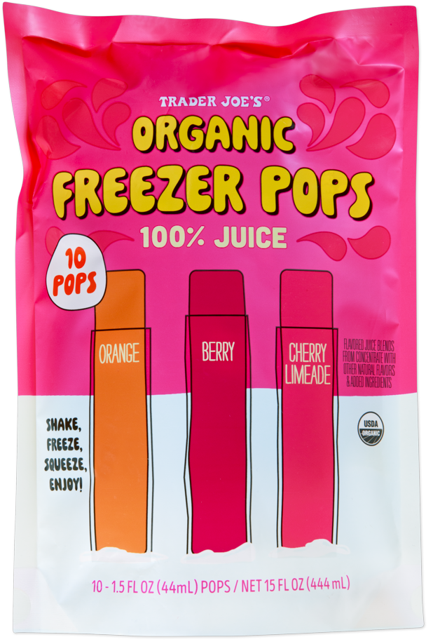 Organic Freezer Pops