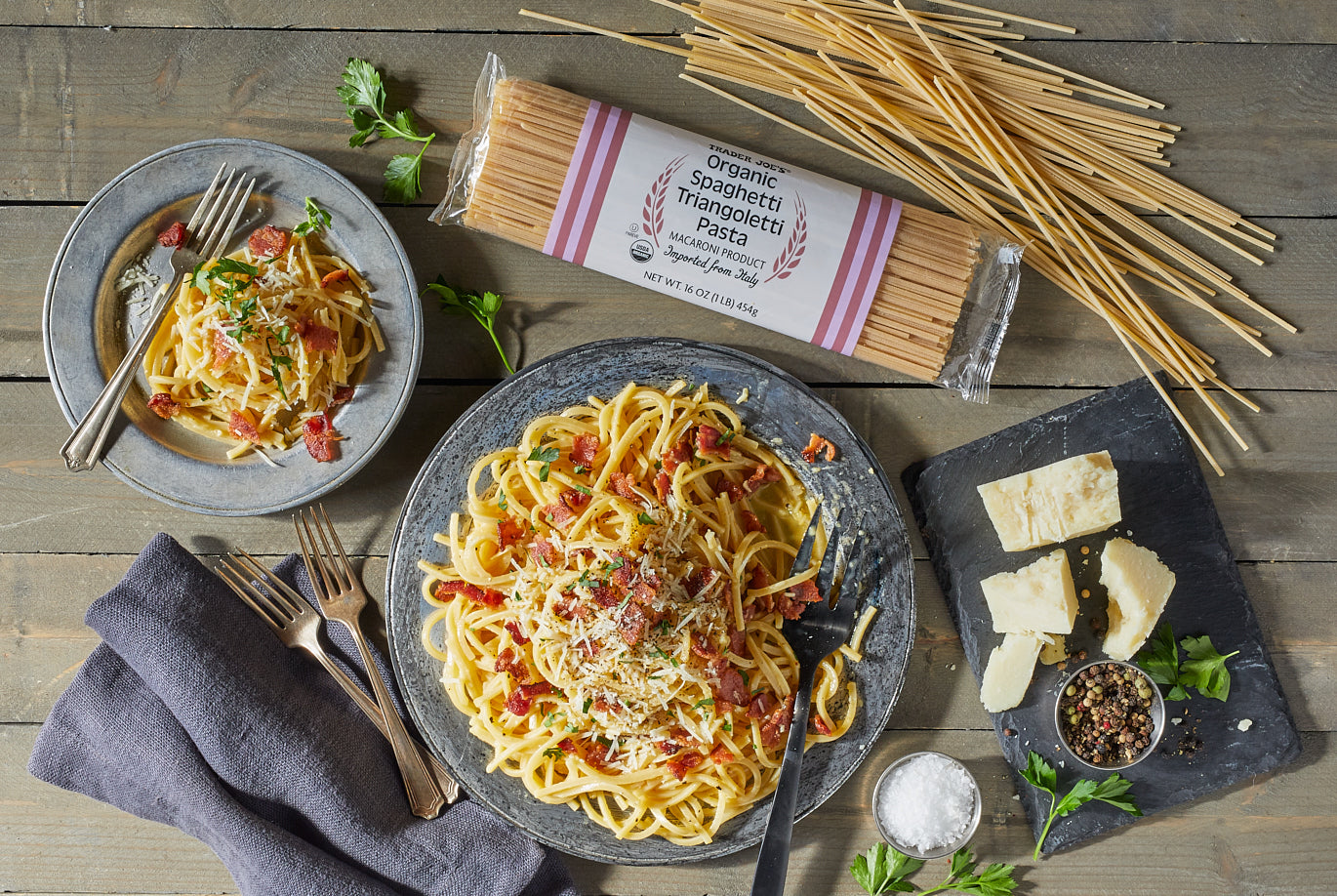 Organic Spaghetti Triangoletti Pasta