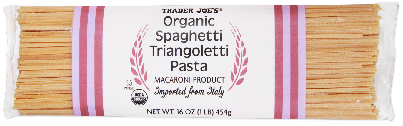 Organic Spaghetti Triangoletti Pasta