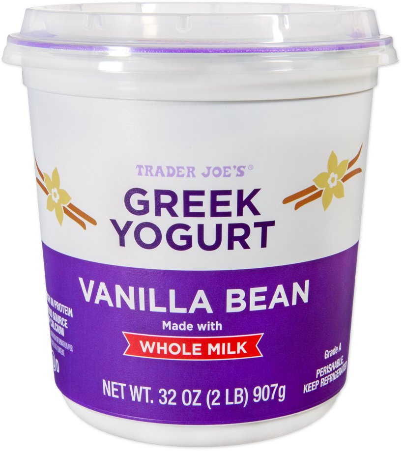 Vanilla Bean Whole Milk Greek Yogurt