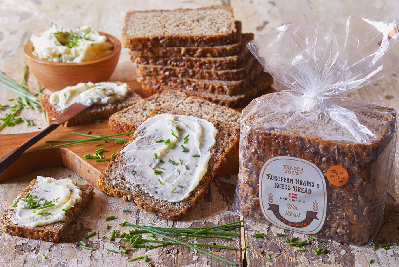 European Grains & Seeds Bread