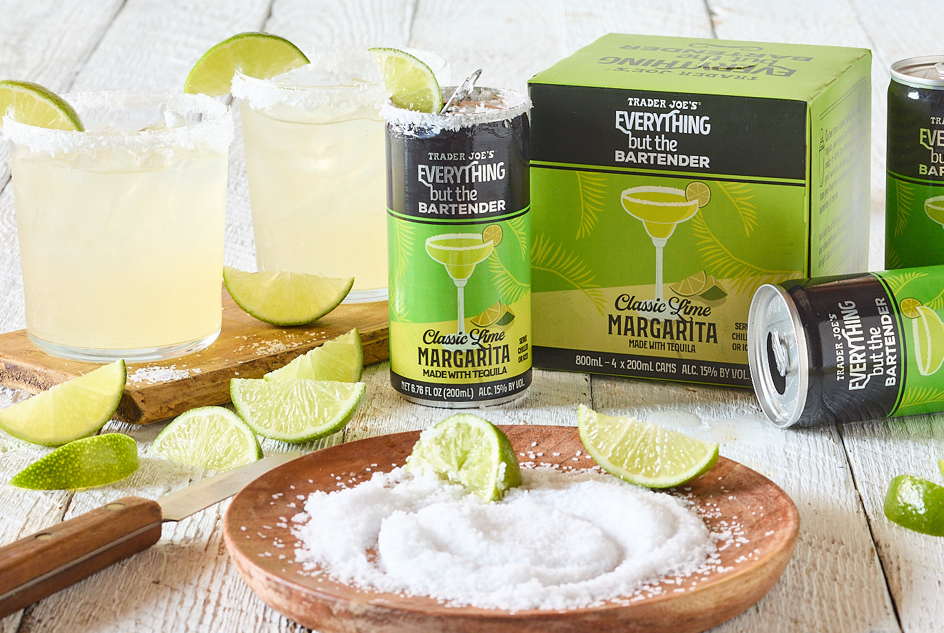 Everything But The Bartender Classic Lime Margarita