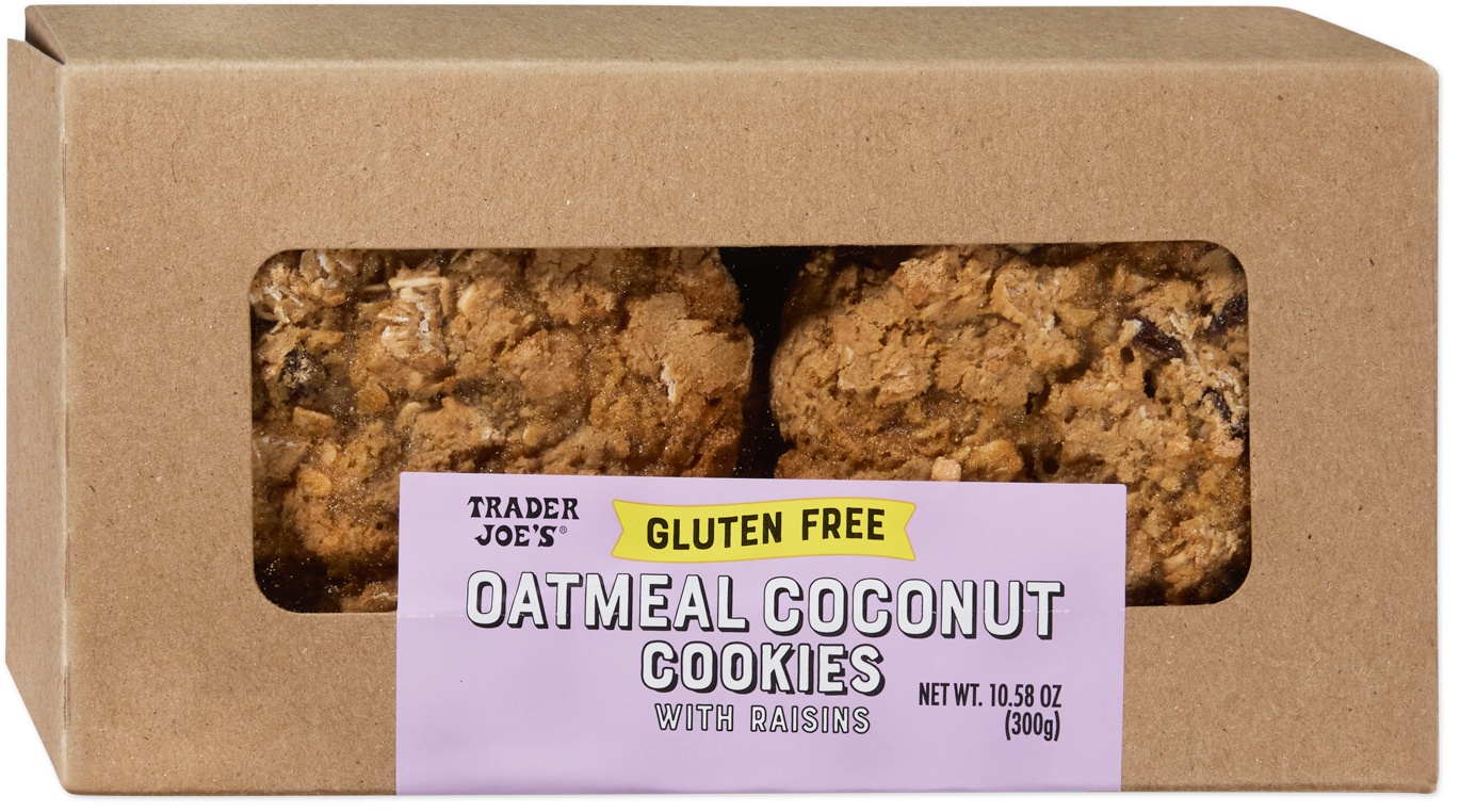 Gluten Free Oatmeal Coconut Cookies