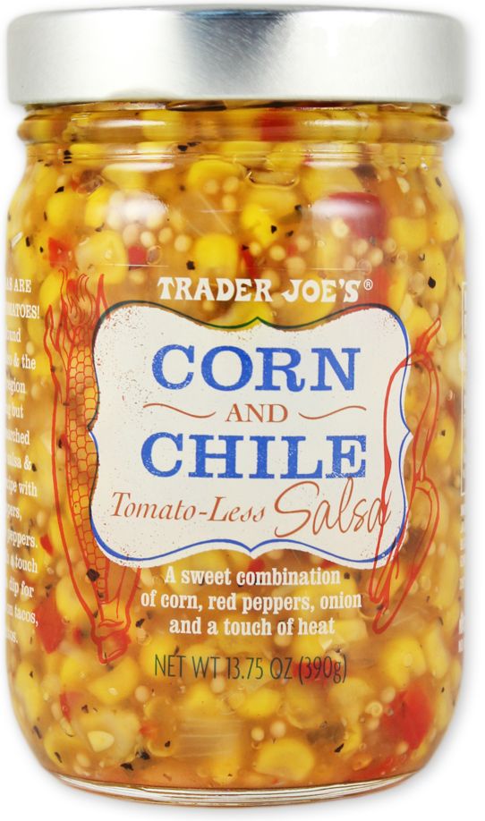 Corn and Chile Tomato-less Salsa