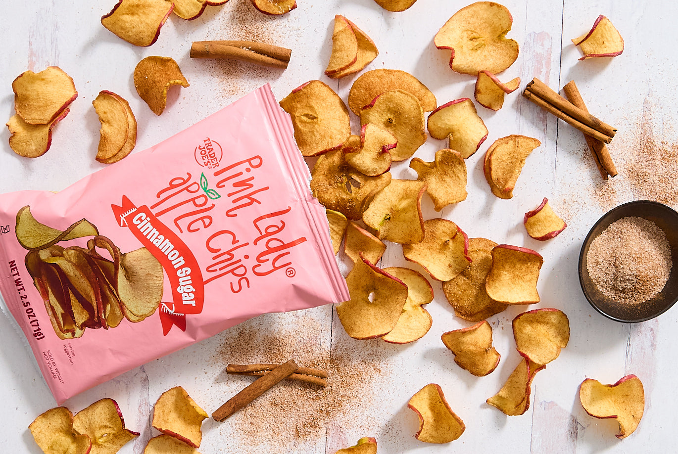 Pink Lady Apple Chips