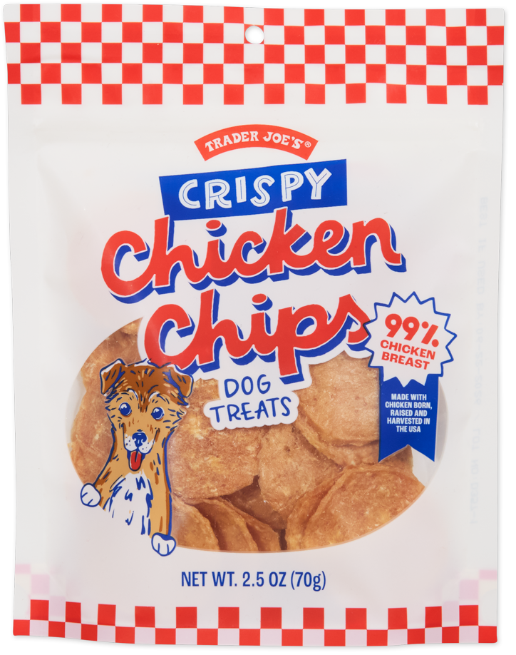 Crispy Chicken Chips Dog Treats