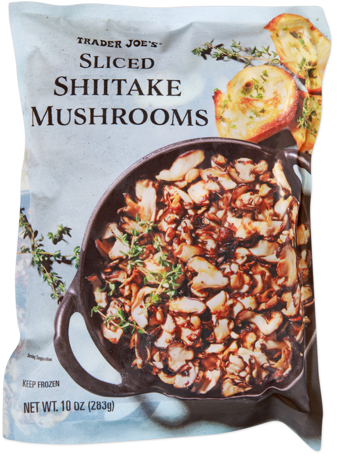 Sliced Shiitake Mushrooms