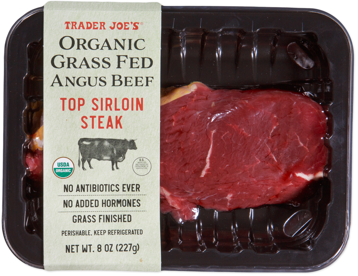 Organic Grass Fed Top Sirloin Steak