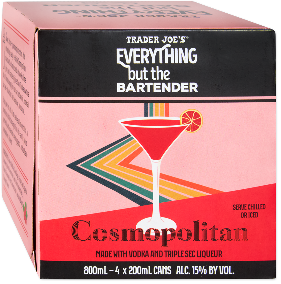 Everything But The Bartender Cosmopolitan