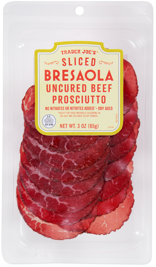 Sliced Bresaola Uncured Beef Prosciutto