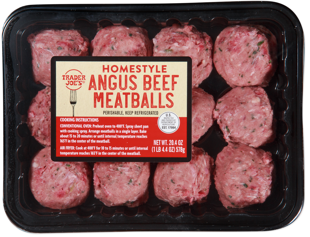 Homestyle Angus Beef Meatballs