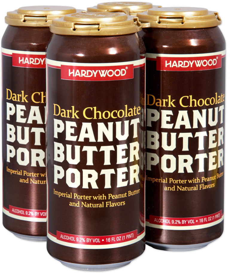 Hardywood® Dark Chocolate Peanut Butter Porter