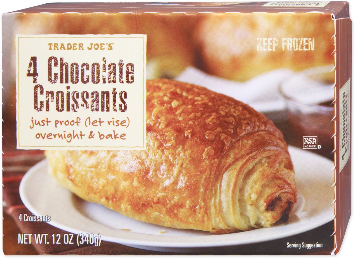 4 Chocolate Croissants