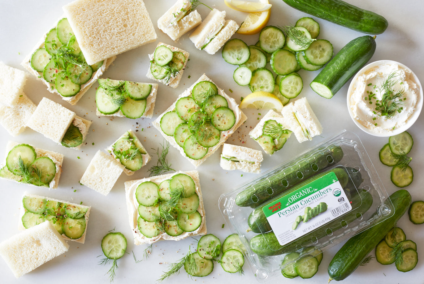 Organic Persian Cucumbers