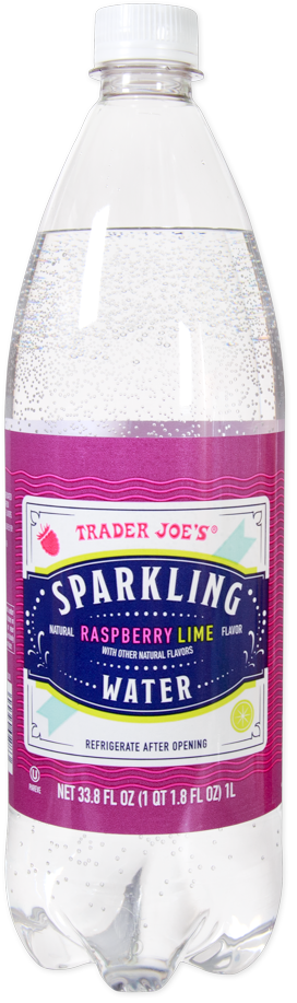 Raspberry Lime Sparkling Water