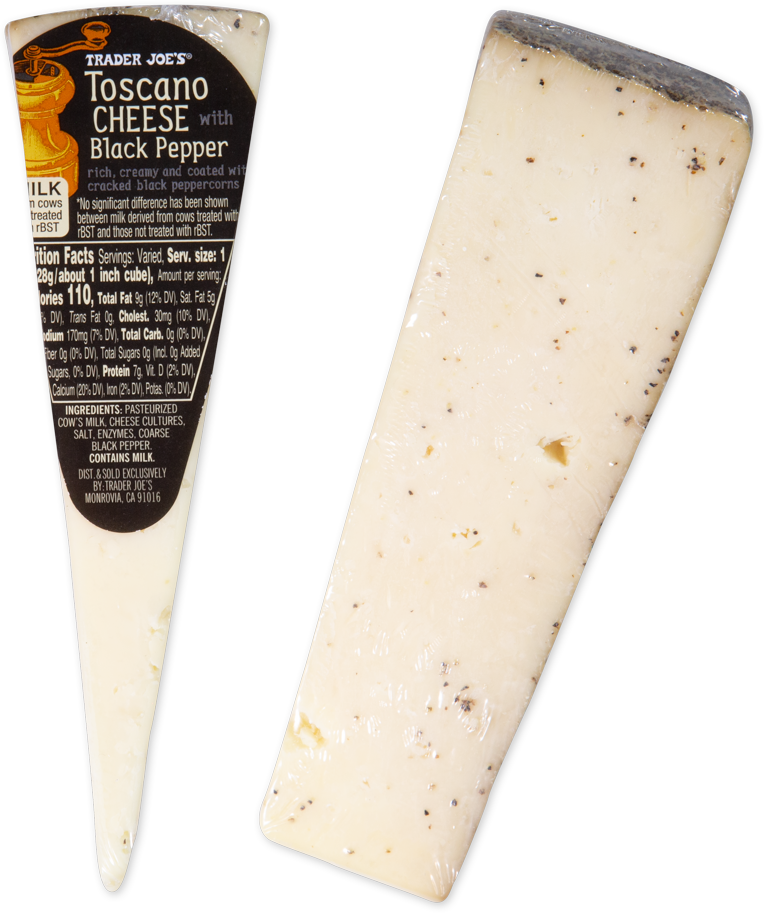 Toscano Cheese with Black Pepper