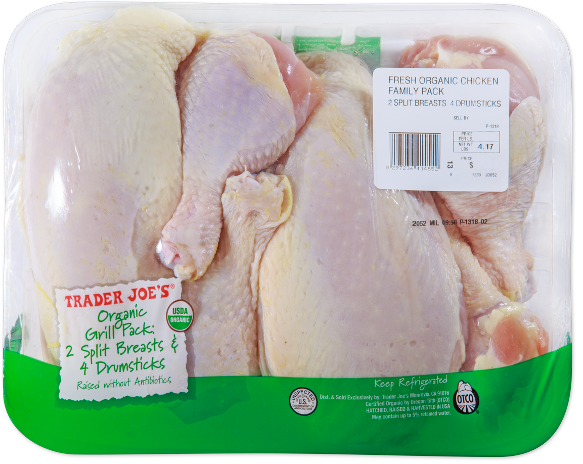 Organic Chicken Grill Pack