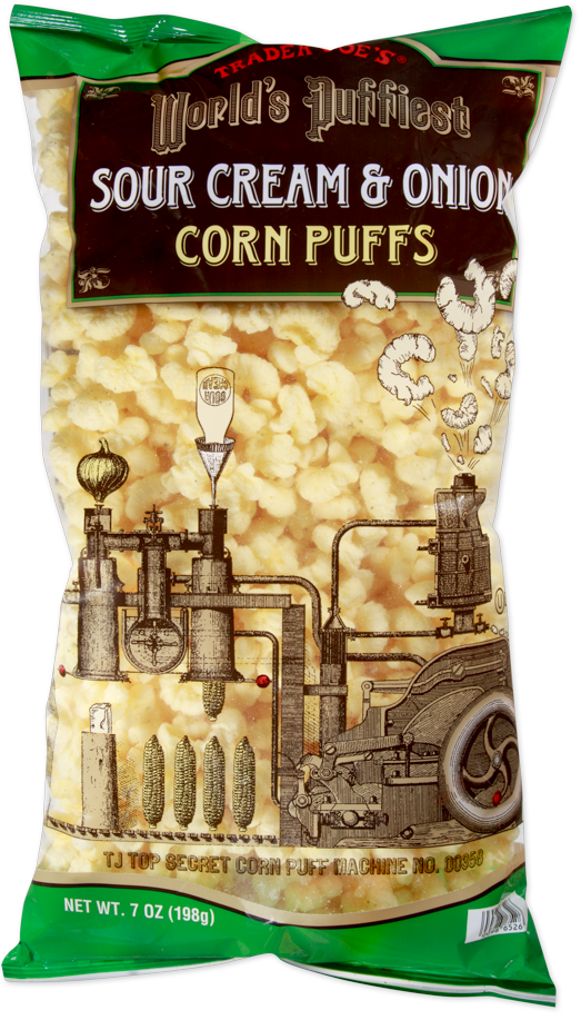 World's Puffiest Sour Cream & Onion Corn Puffs