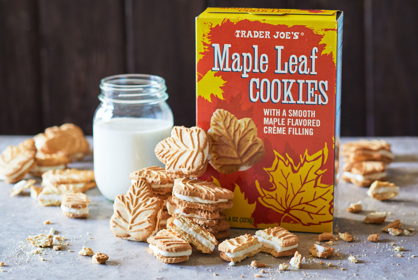 Maple Leaf Cookies