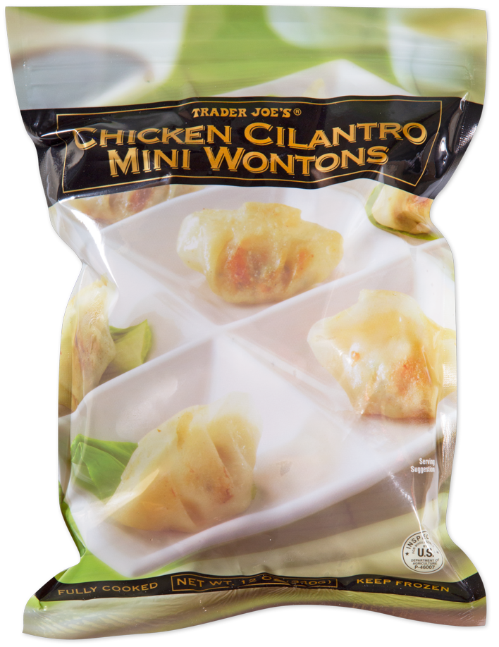 Chicken Cilantro Mini Wontons